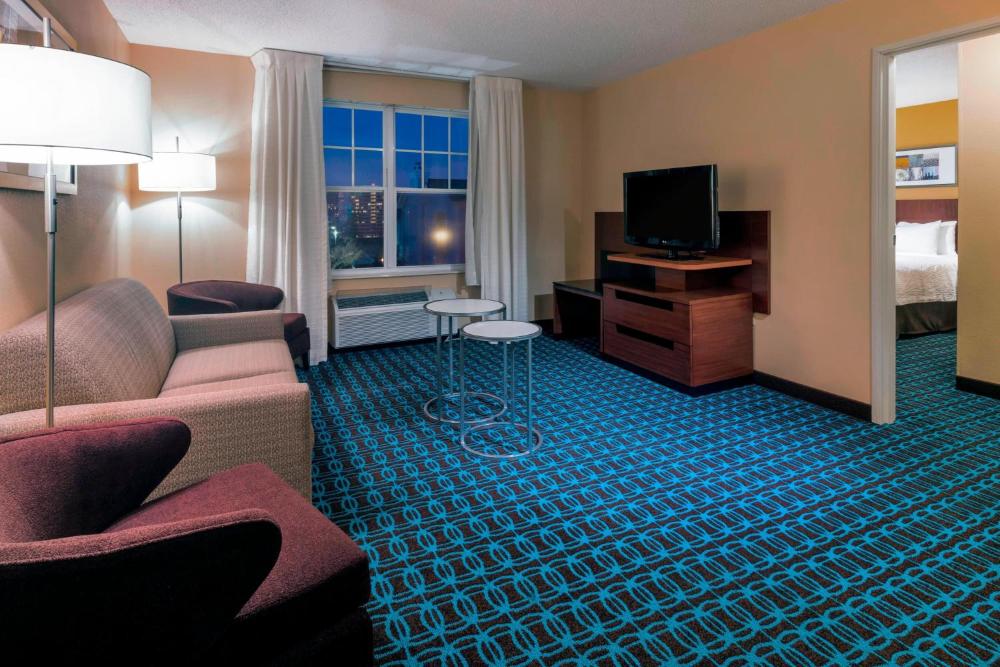 One Bedroom King Suite with Sofa Bed interior
